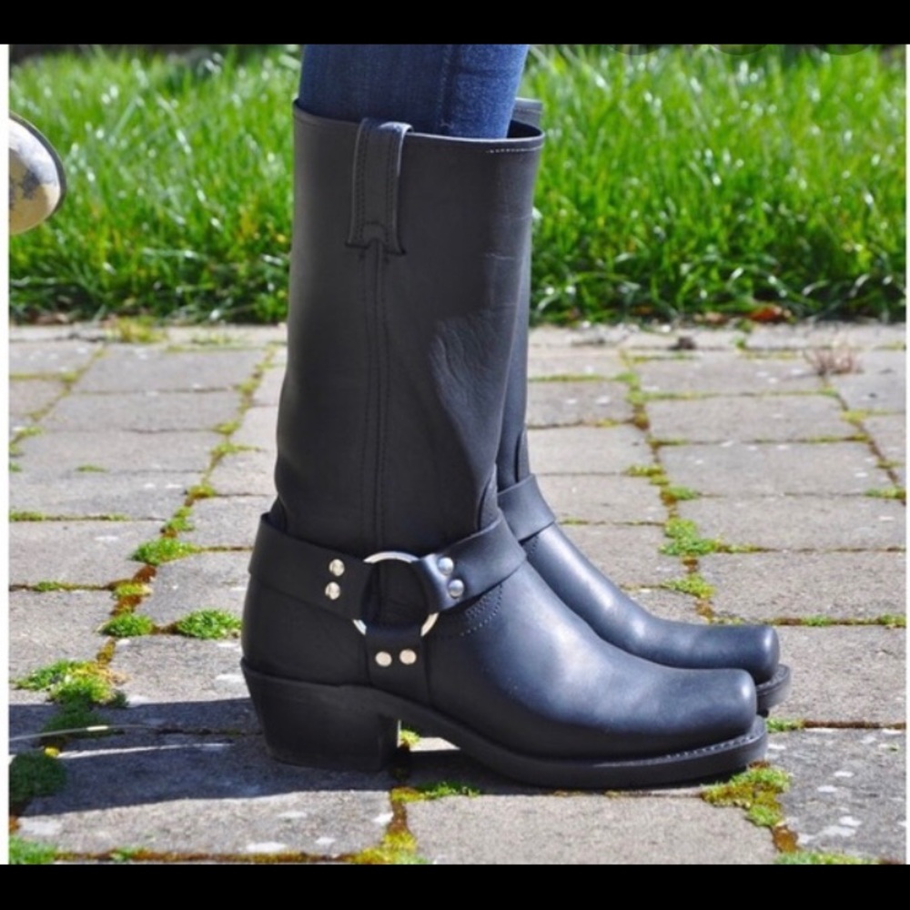 Frye Harness Boots